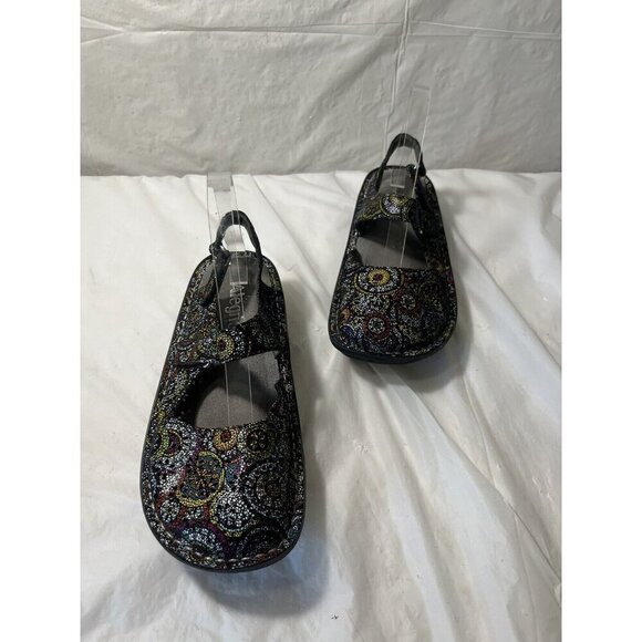 Alegria Jemma Spiro Multi Jem 325 Sz 38 US 8 - 8.5 Leather Clog Mary Jane - Picture 11 of 15